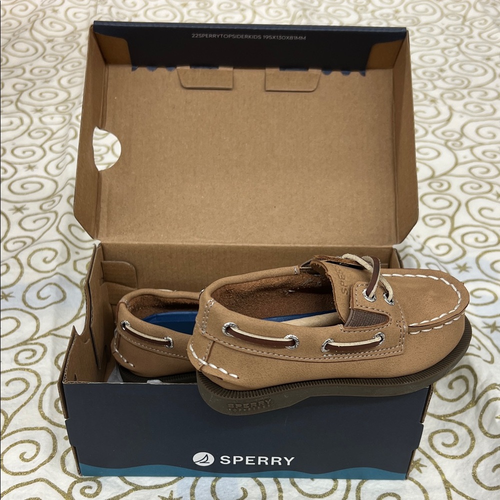 Sperry Boys Original Boat Shoe - Chestnut